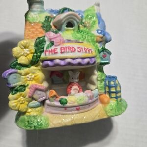 Hoppy Hollow Bird Store 2004 Easter Village Home Tweet Home